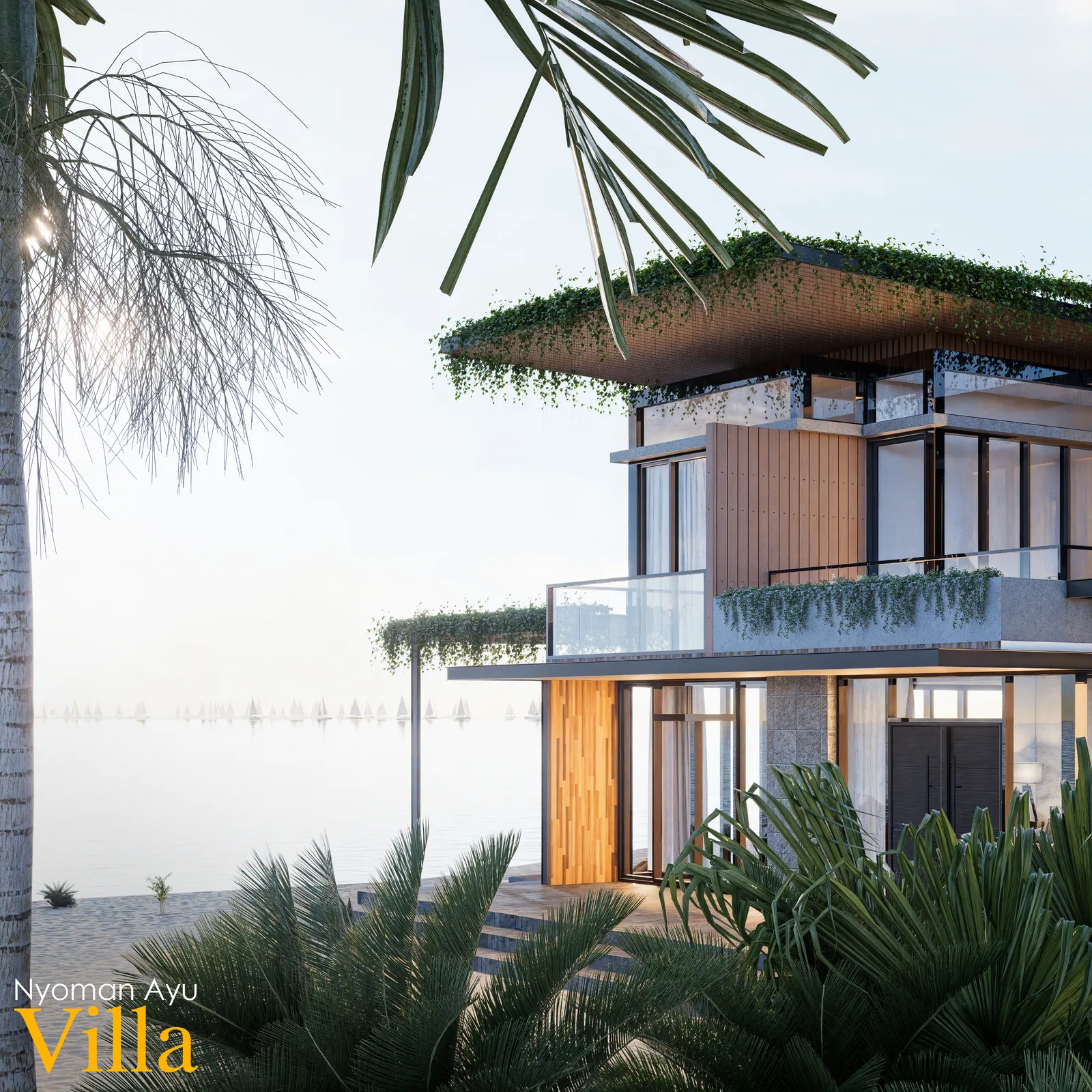 Exterior architectural render