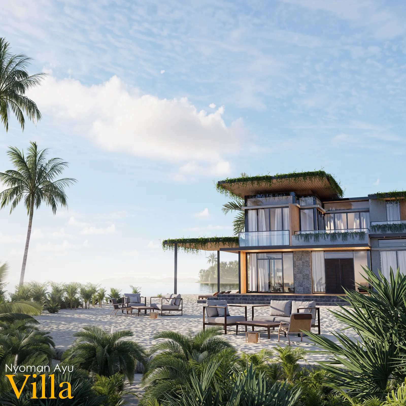 Exterior architectural render