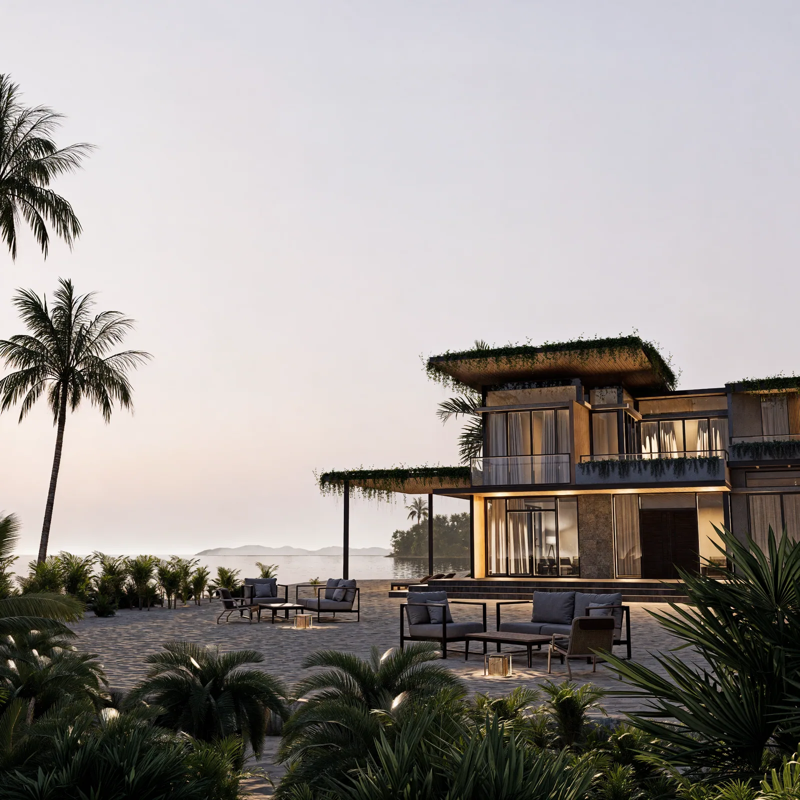 Exterior architectural render