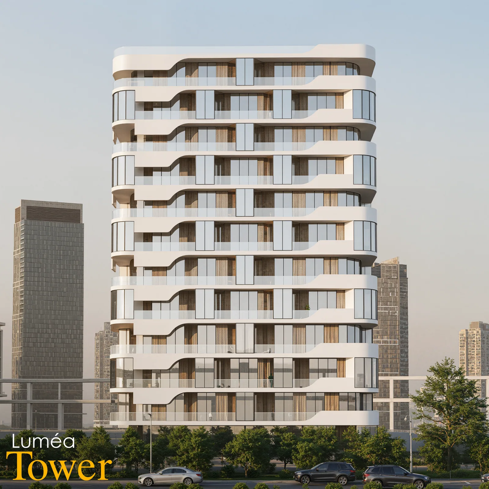 Exterior architectural render