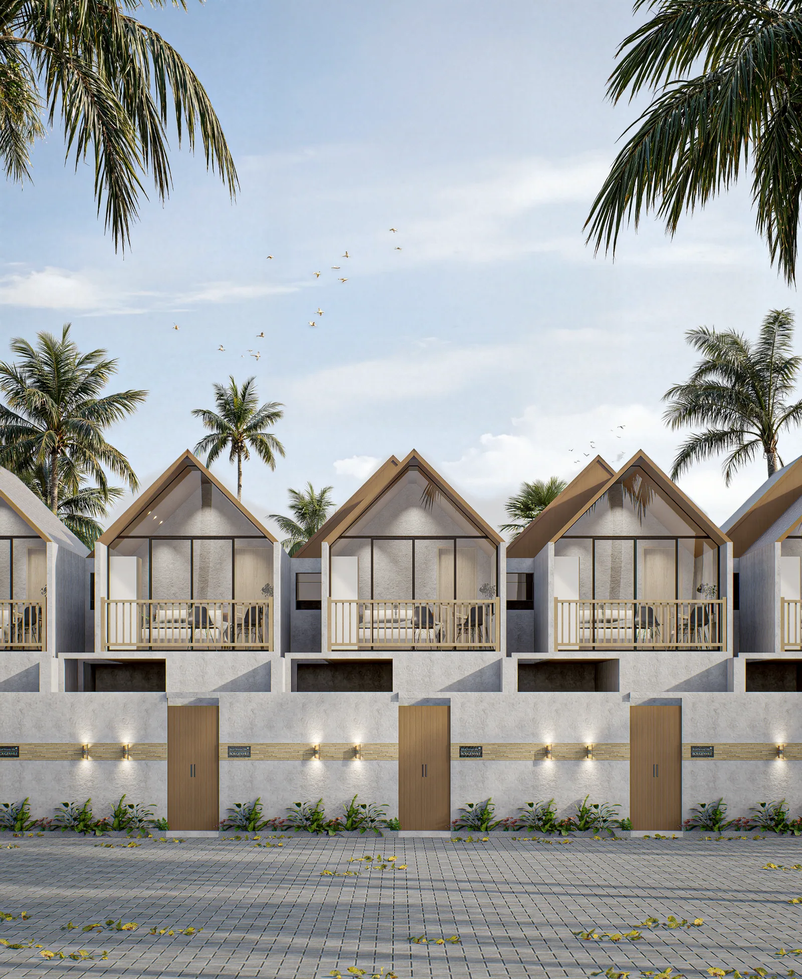 Exterior architectural render