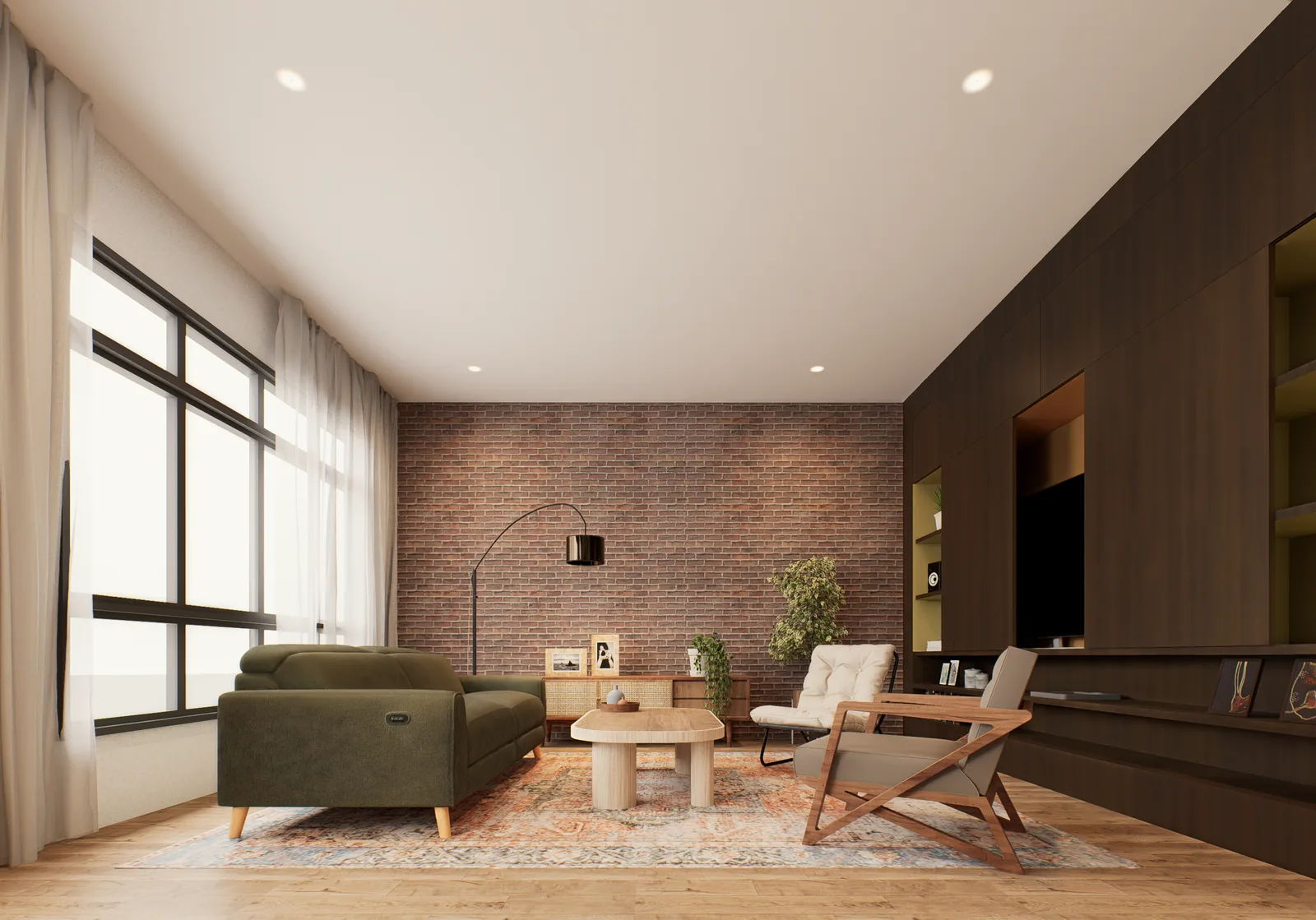 Interior architectural render