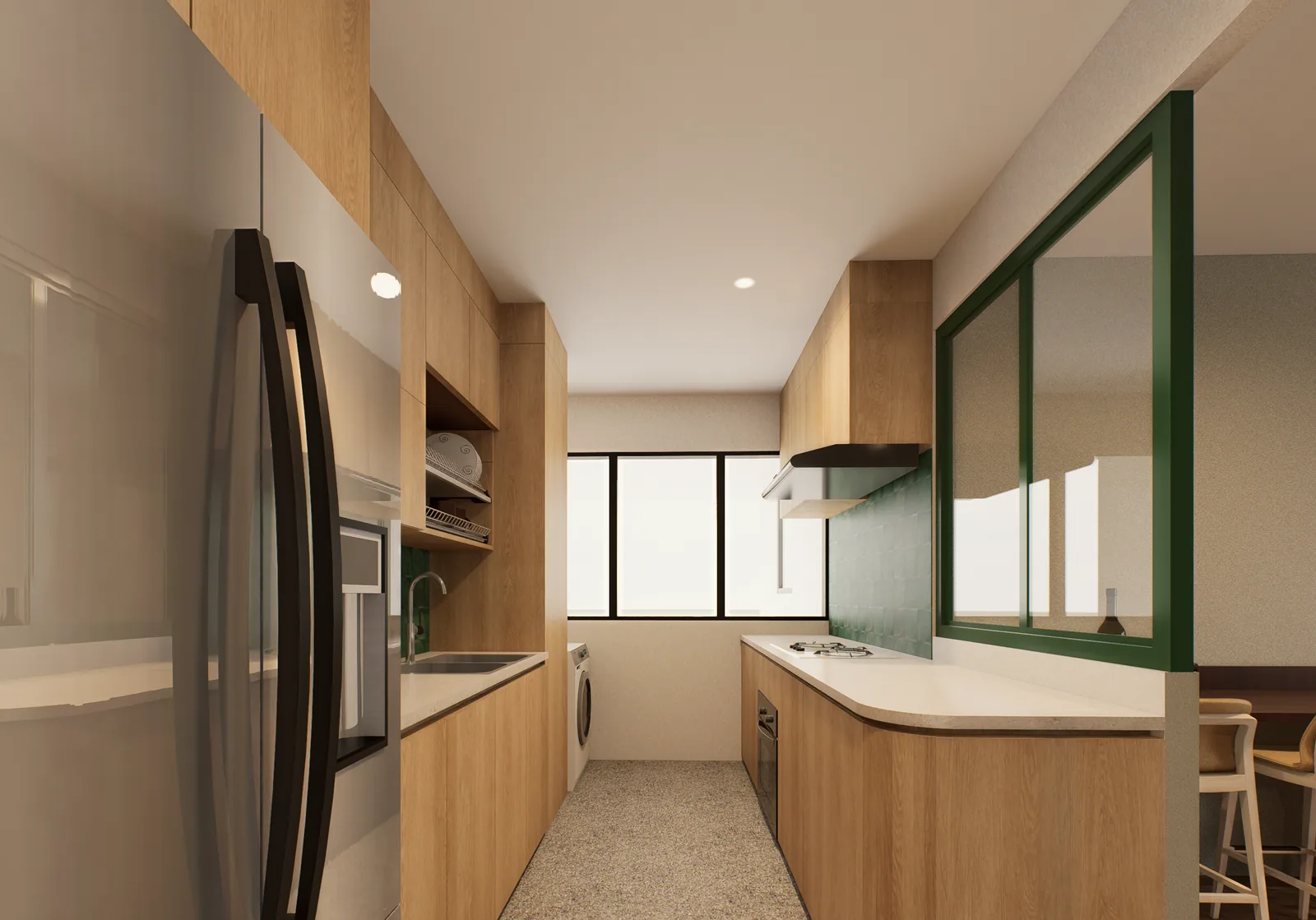 Interior architectural render