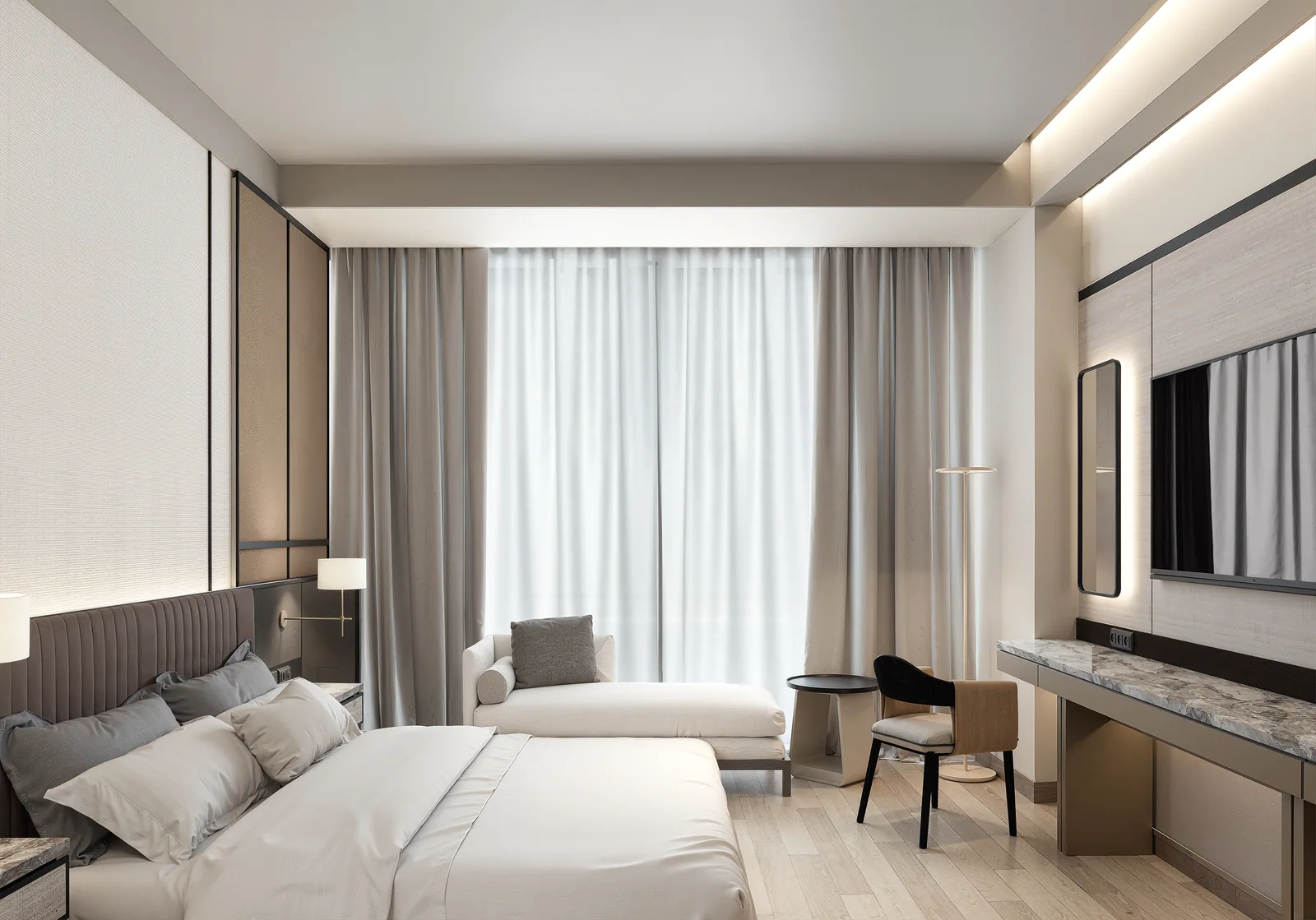 Interior architectural render