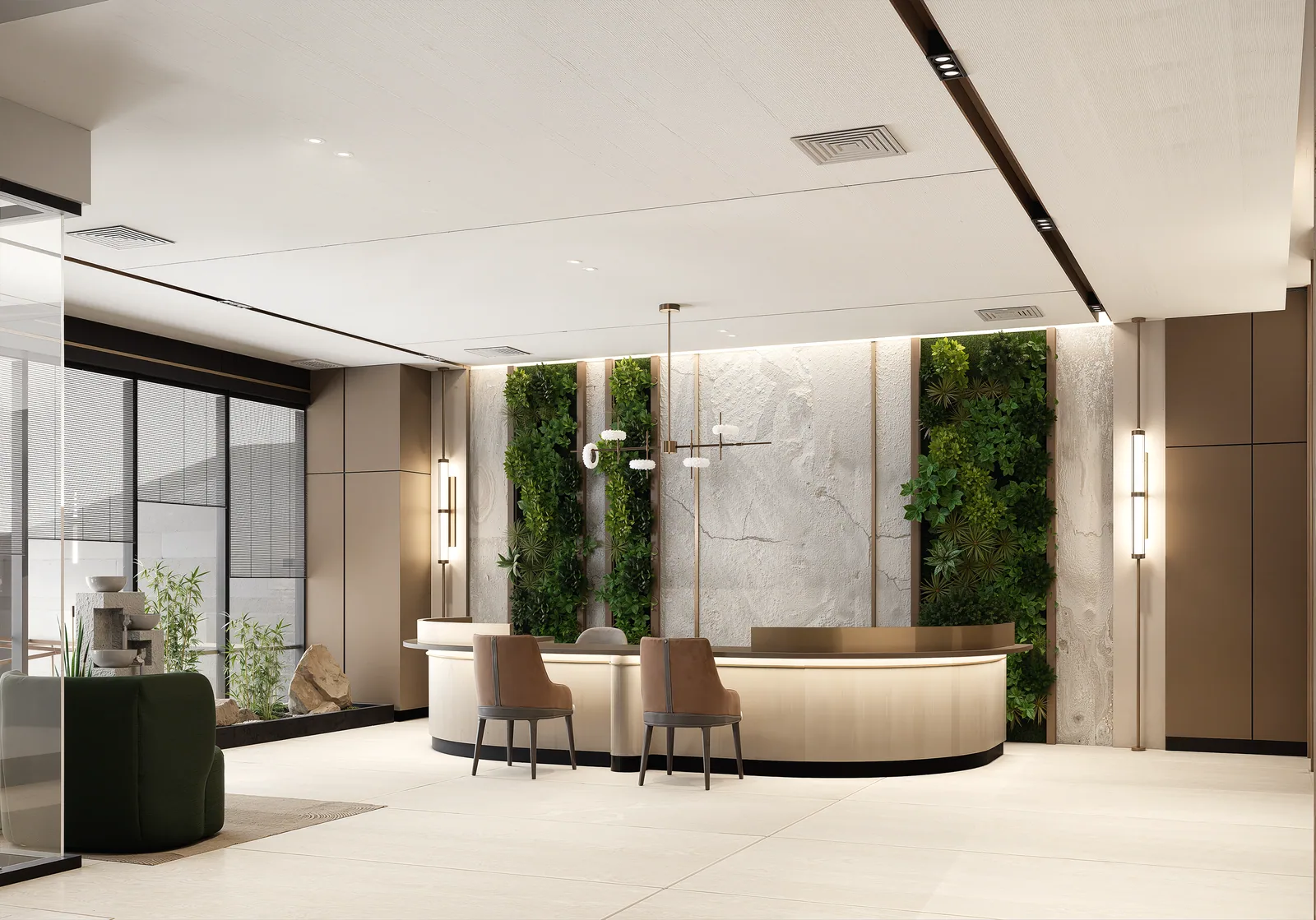 Interior architectural render