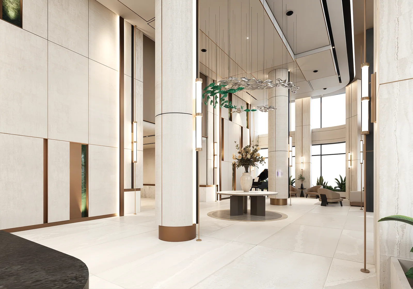 Interior architectural render