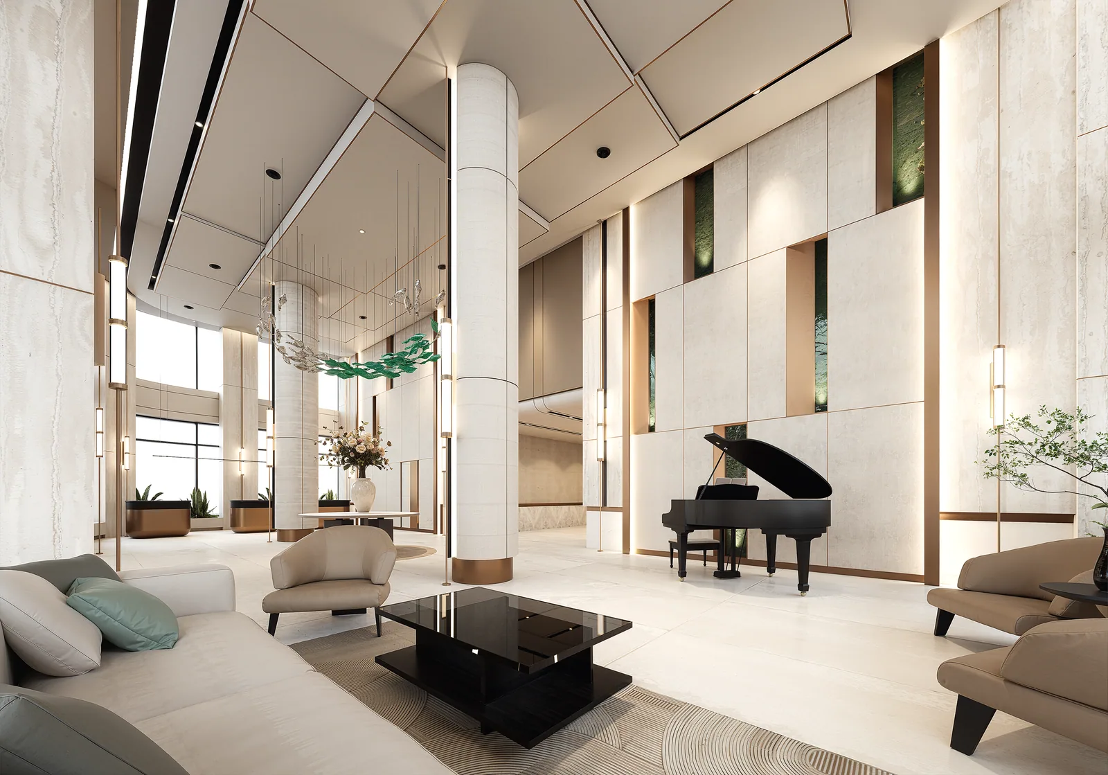 Interior architectural render