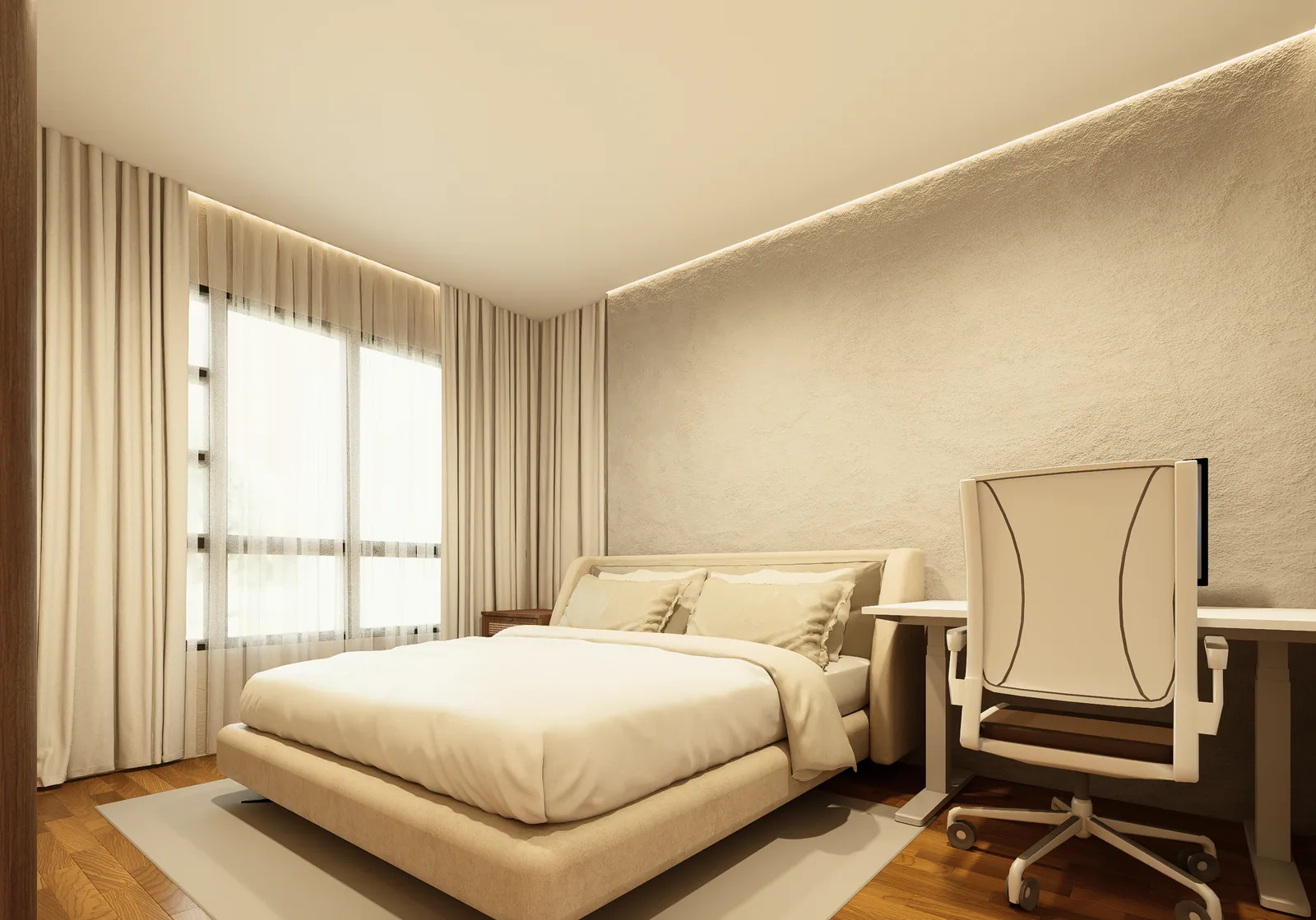 Interior architectural render