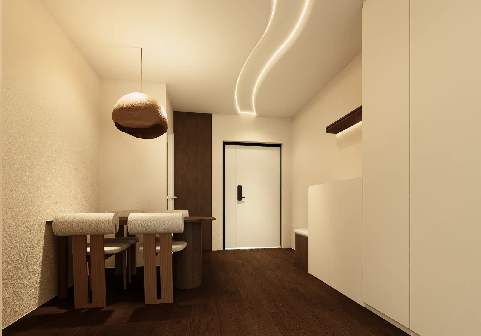 Interior architectural render