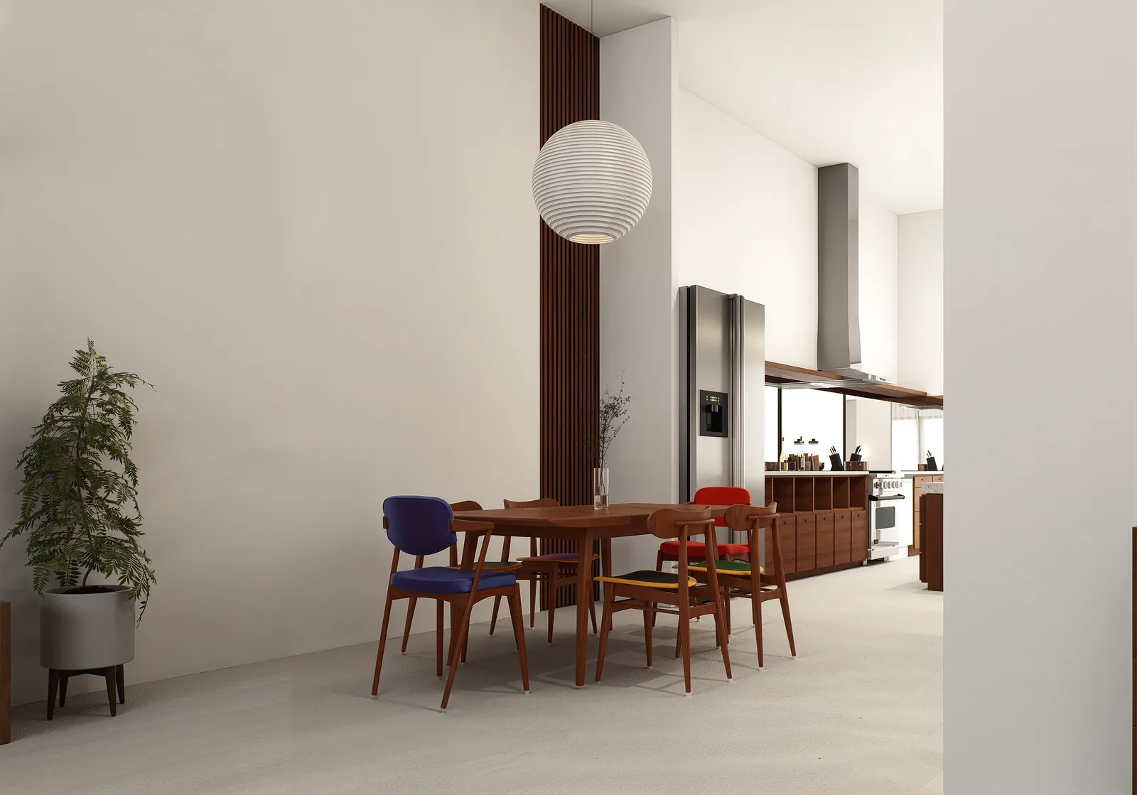 Interior architectural render
