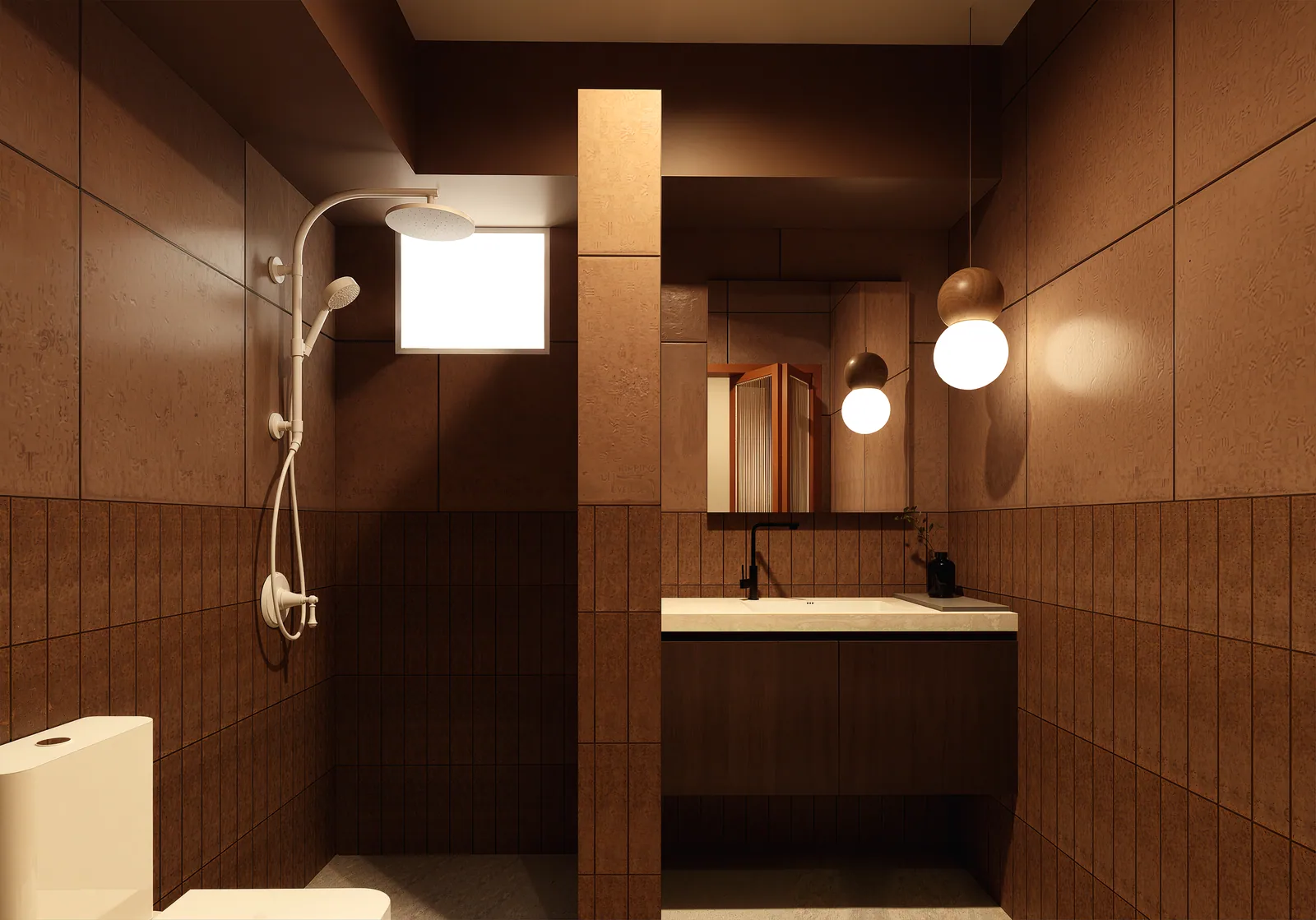 Interior architectural render