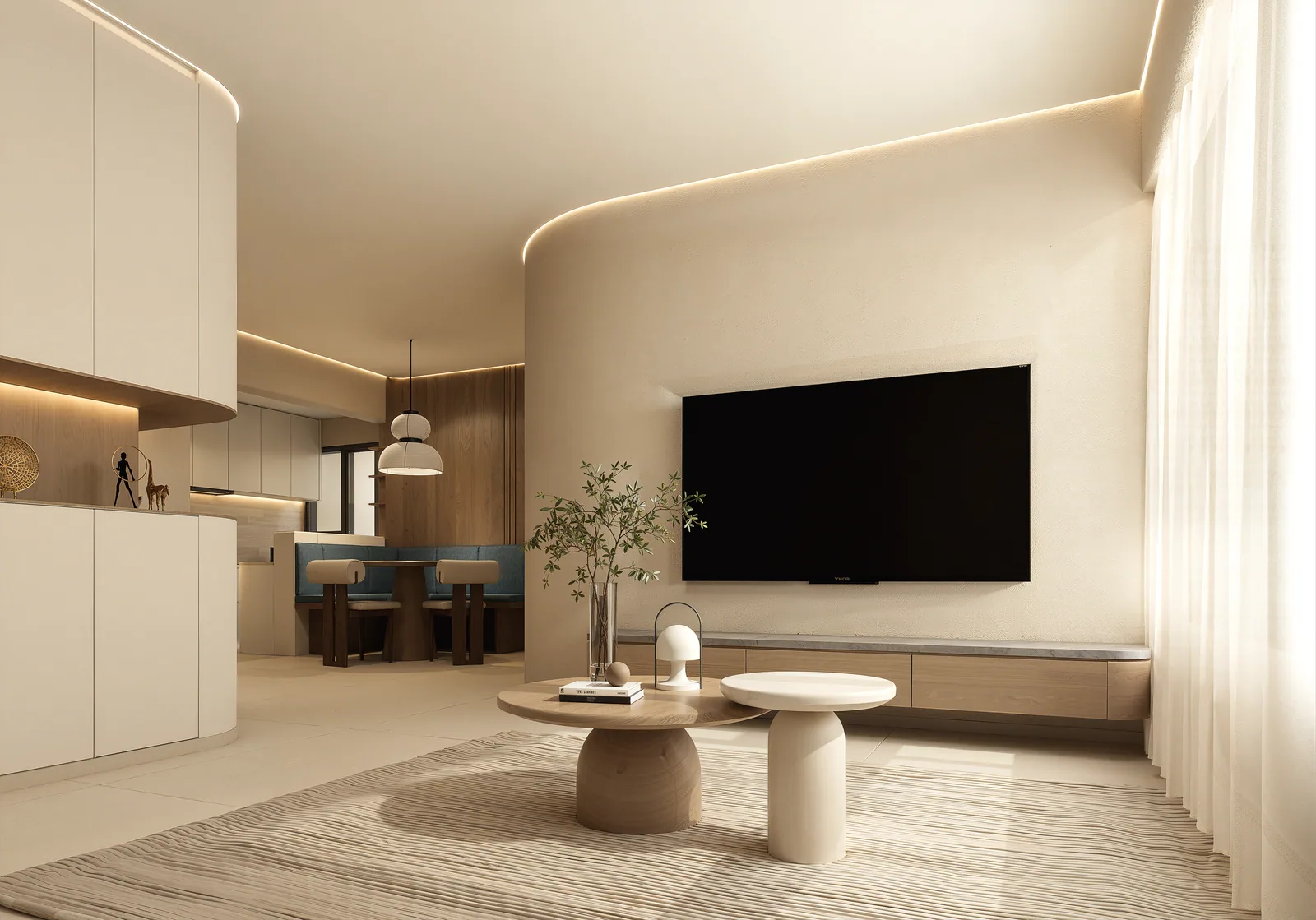Interior architectural render