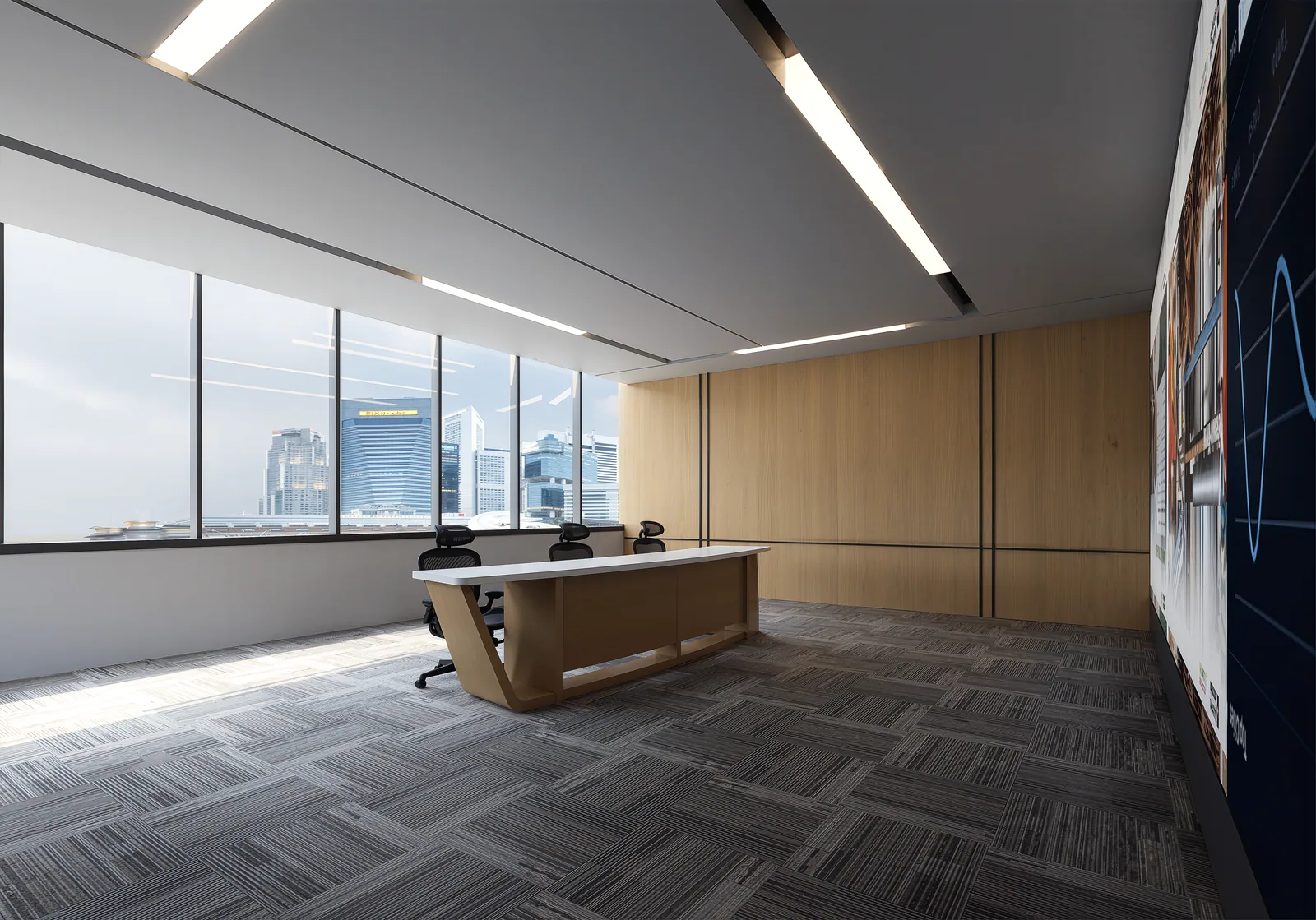 Interior architectural render