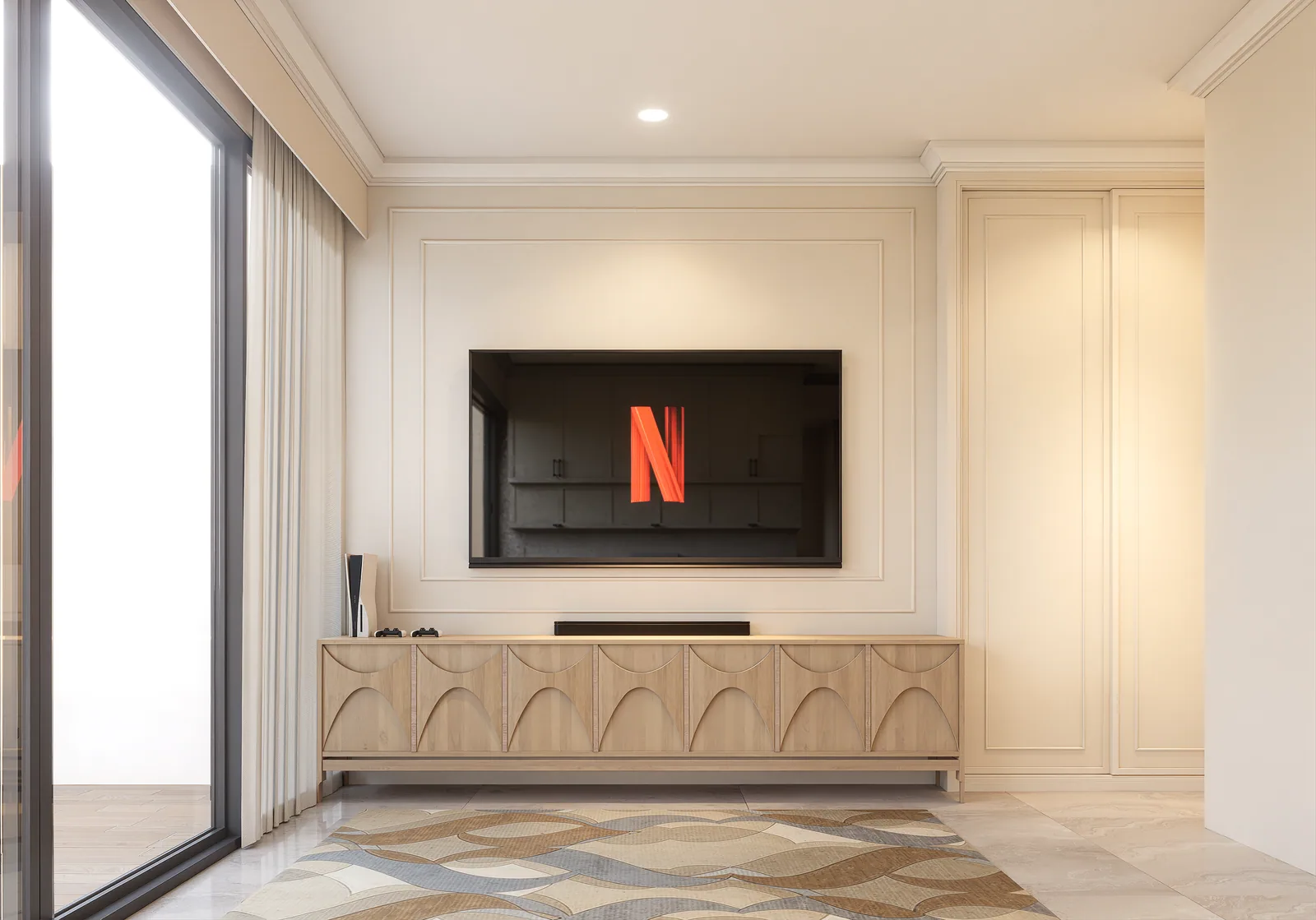 Interior architectural render