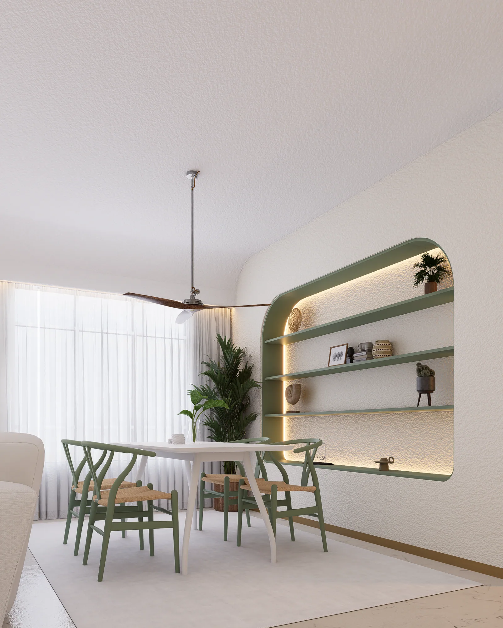 Interior architectural render