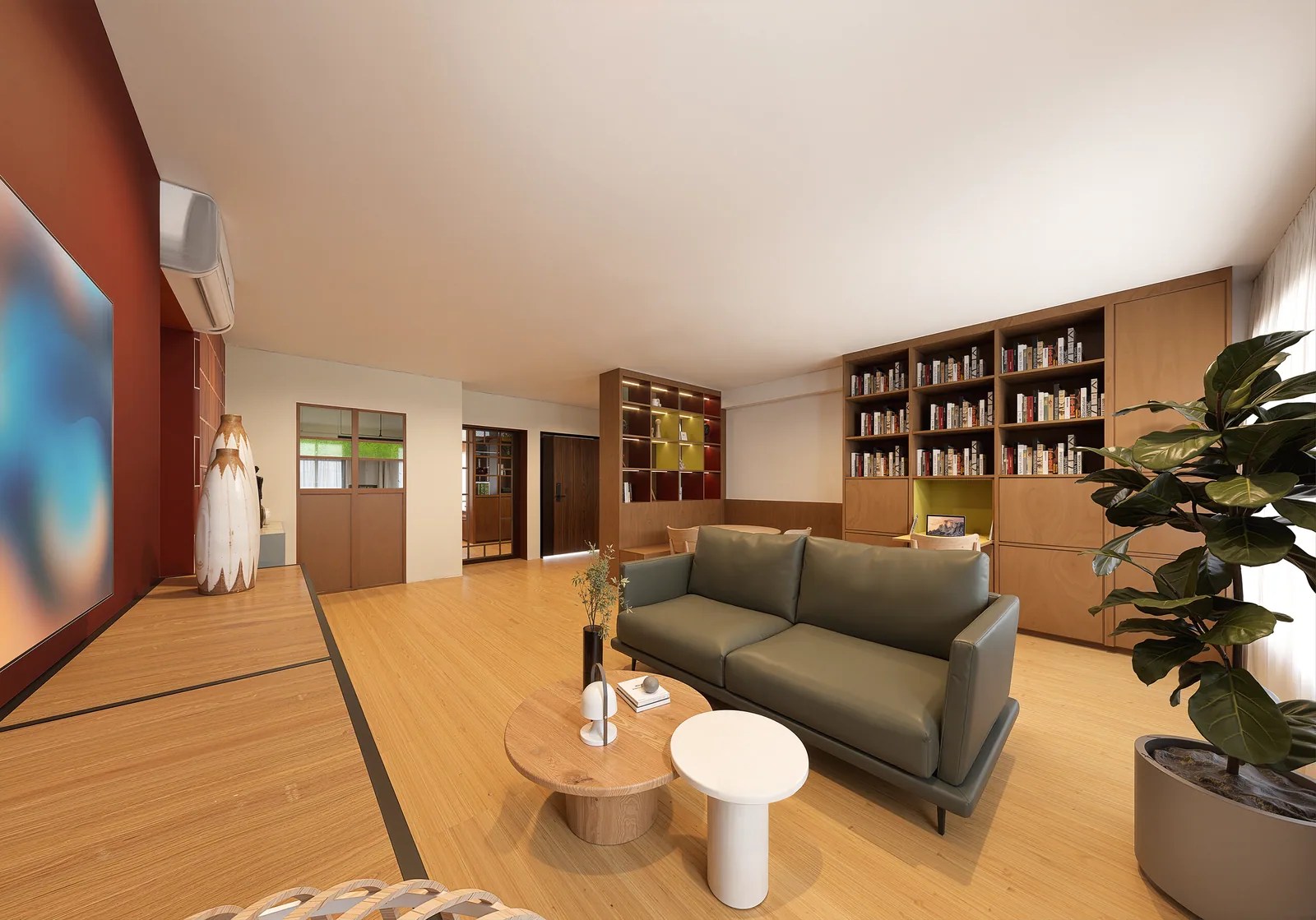 Interior architectural render
