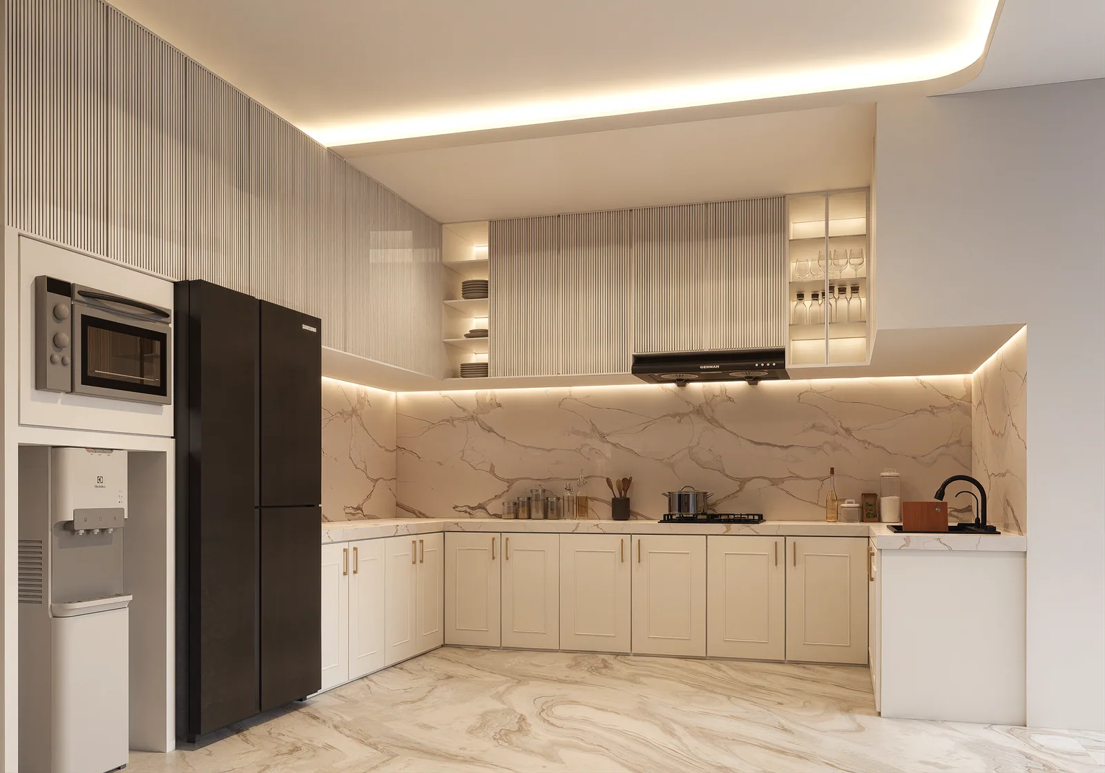 Interior architectural render