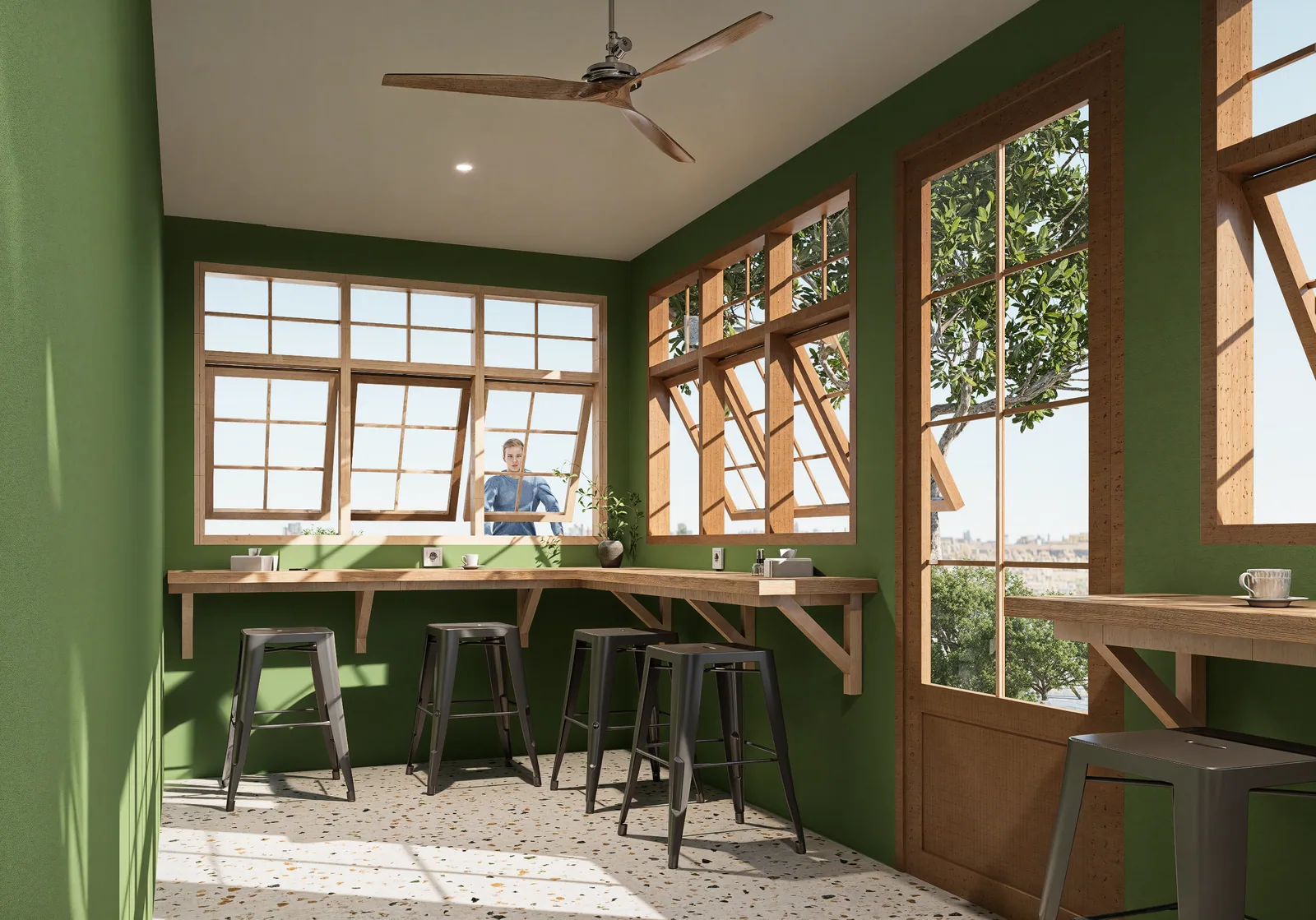 Interior architectural render