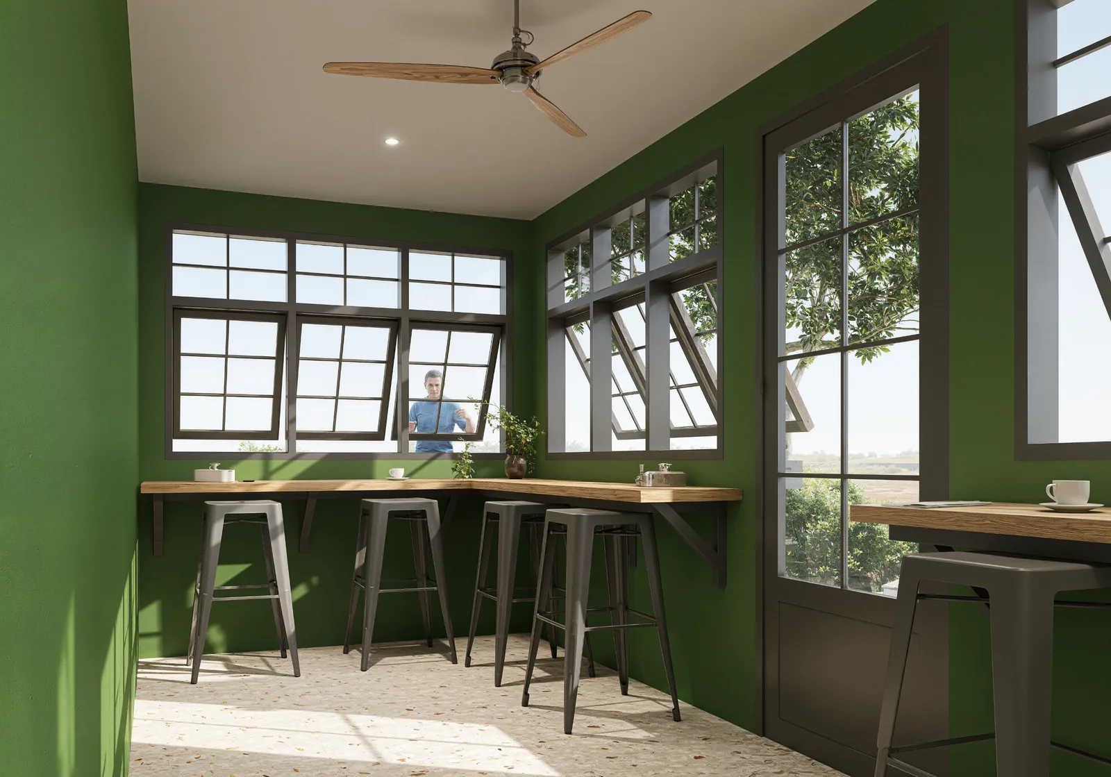 Interior architectural render