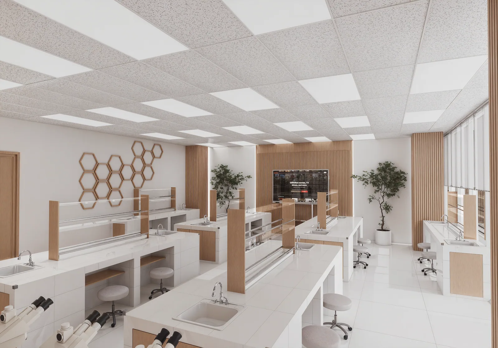 Interior architectural render